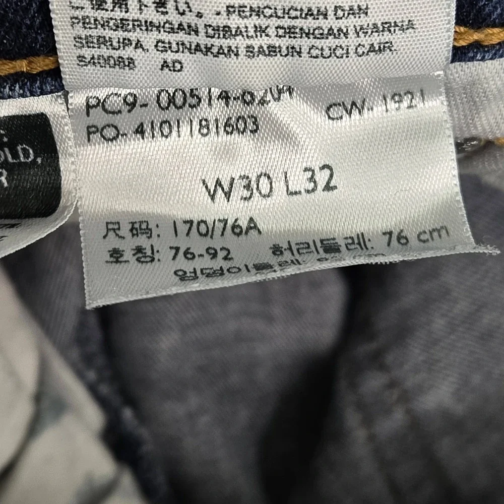 Levi's‎ 514 Men Jeans 30X32 Blue Denim Straight Fit Logo 29